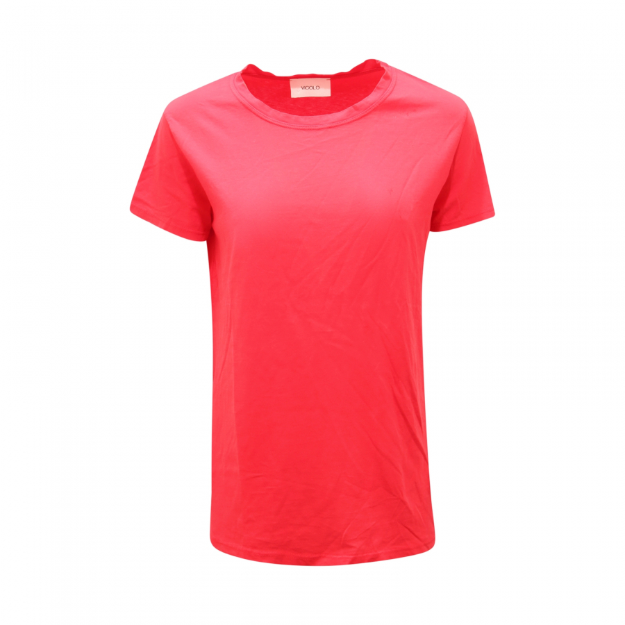 1408AQ maglia donna VICOLO woman t-shirt ROSSA