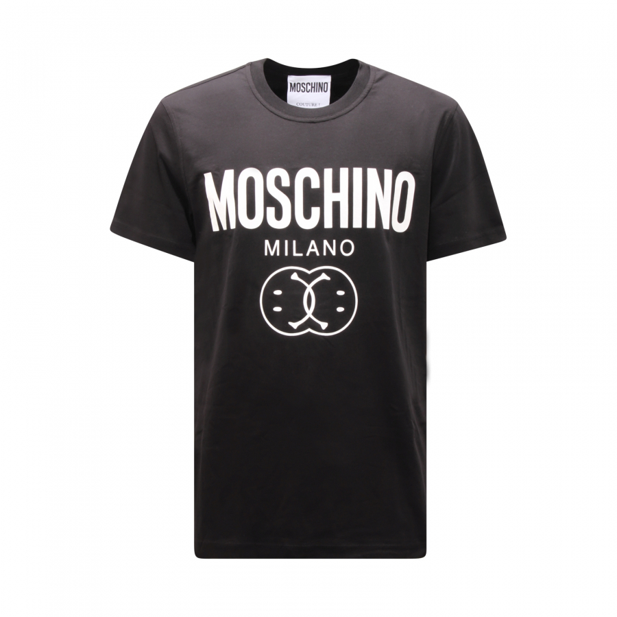 1692AQ maglia uomo MOSCHINO COUTURE man t-shirt black