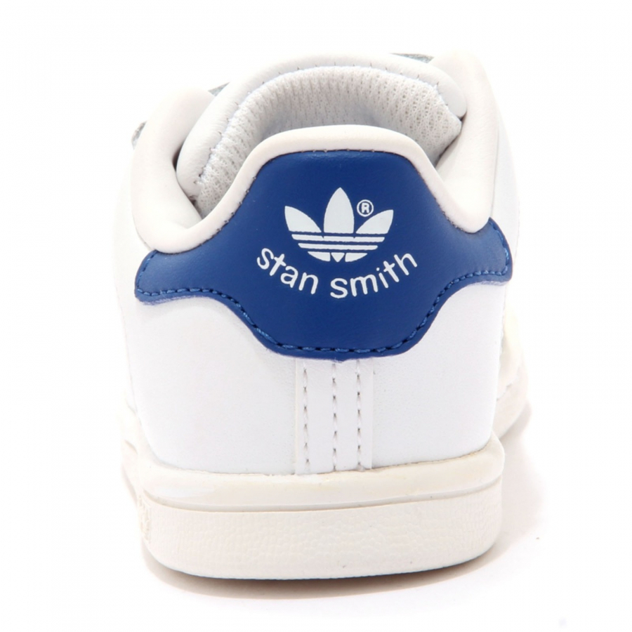 Continent Nevelig Omgeving 1864AL sneaker bimbo boy ADIDAS STAN SMITH kids leather shoes white/blue