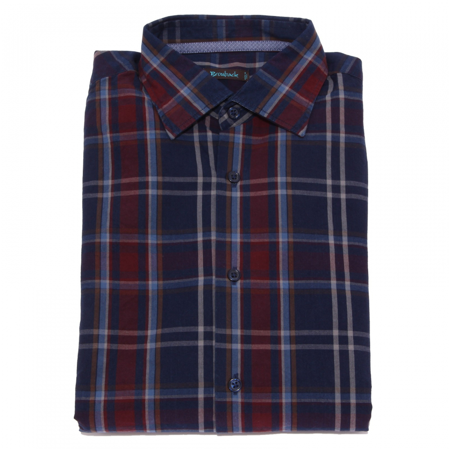 Camicia online uomo bordeaux