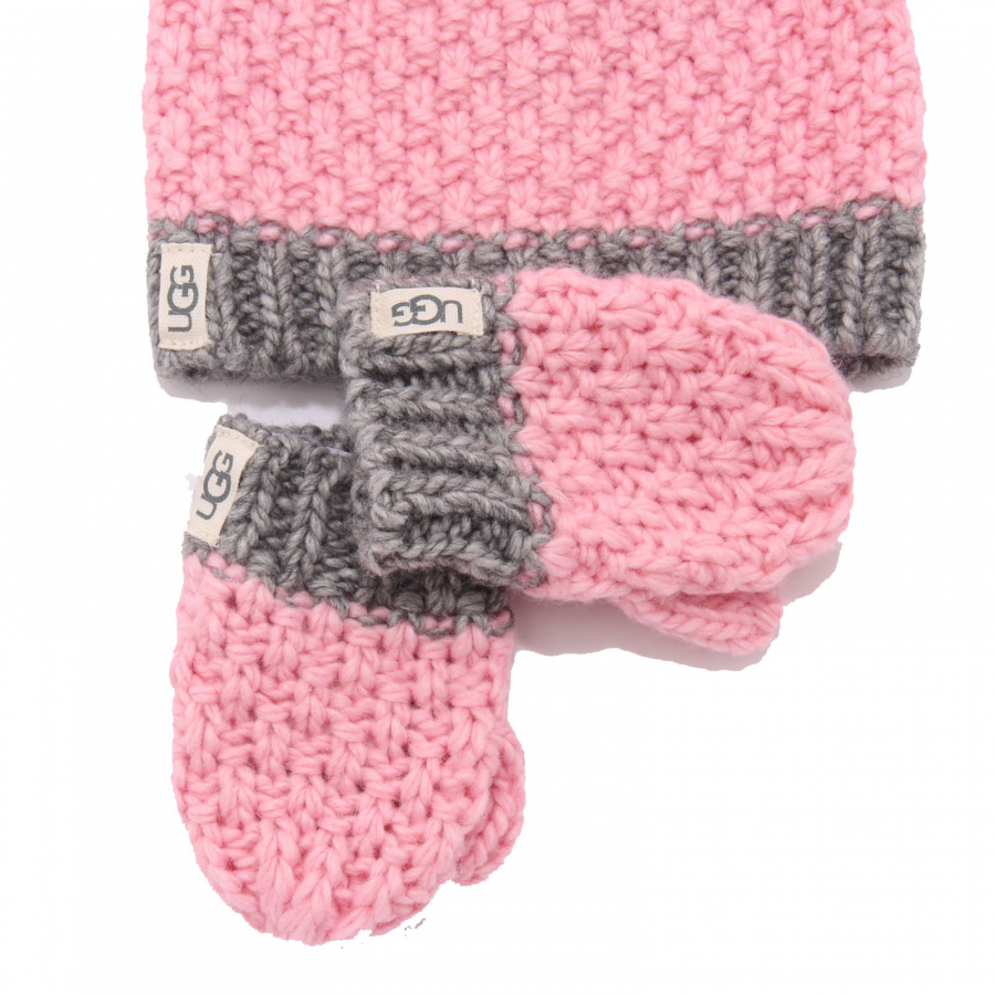 Pink and cheap grey striped uggs