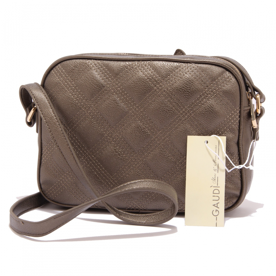 2252W borsa donna GAUDI borse borchie ecopelle bronze eco leather