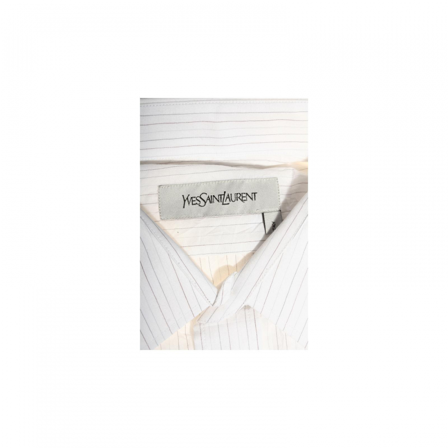22537 camicia YVES SAINT LAURENT YSL rigata camicie uomo shirt men