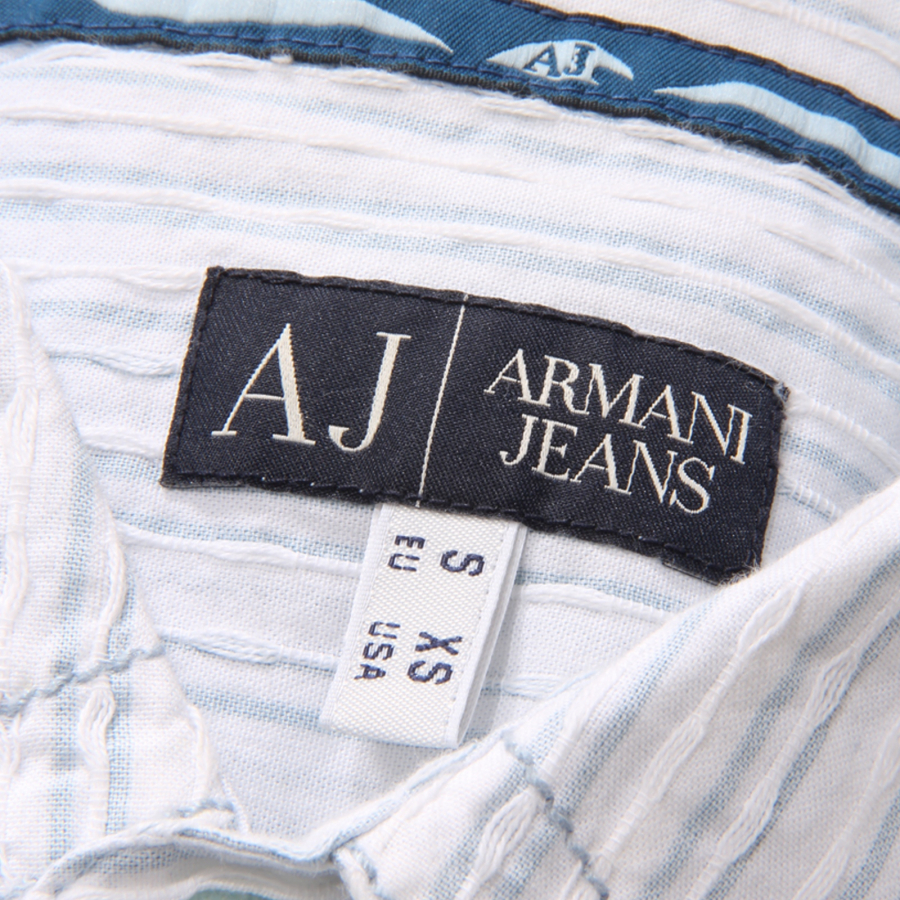 Camicia hot sale jeans armani