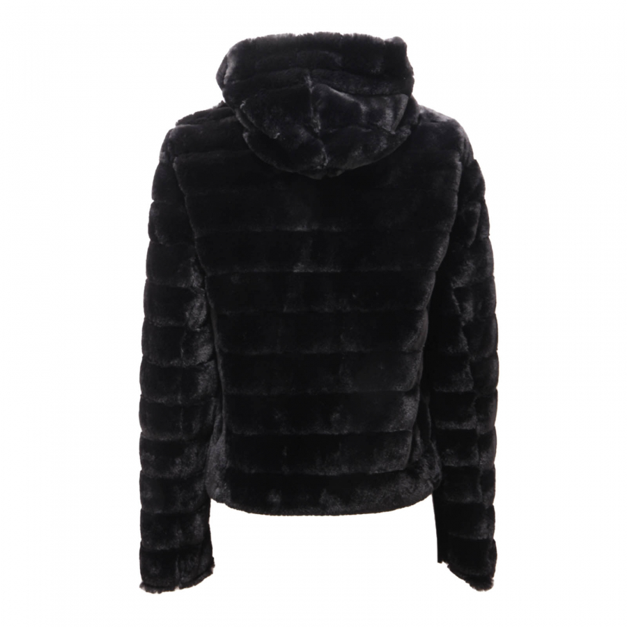 Chris fur hooded jacket pumice stone shop