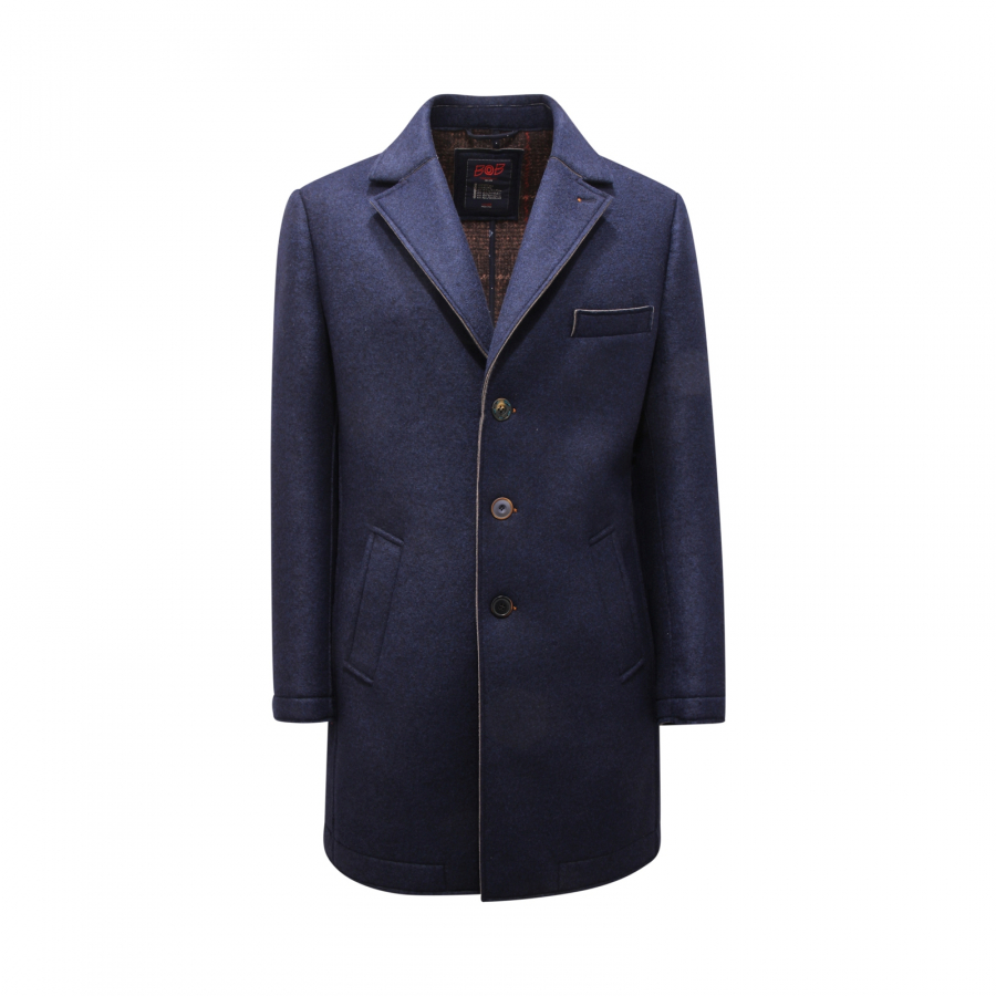 2609AQ cappotto uomo BOB ANDY man coat blue