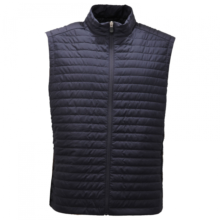 2648AD giubbotto gilet uomo SAVE THE DUCK yellow blue jacket