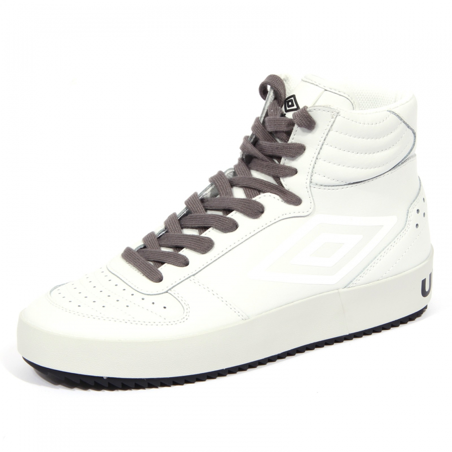 2944J sneaker uomo off white UMBRO scarpe leather basket shoe man