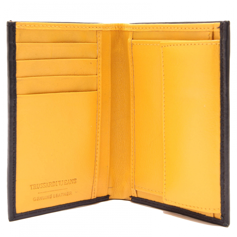 Portafoglio uomo clearance trussardi jeans