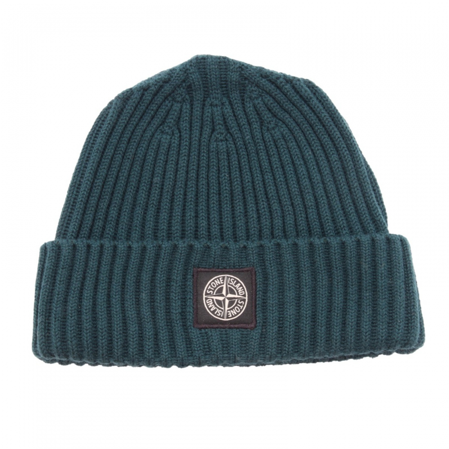 Stone island beanie green store