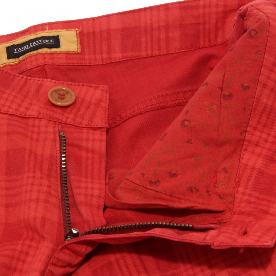 Moschino 8794K Pantalone Corto Bimbo Boy Kid/Teen Red Cotton Short 