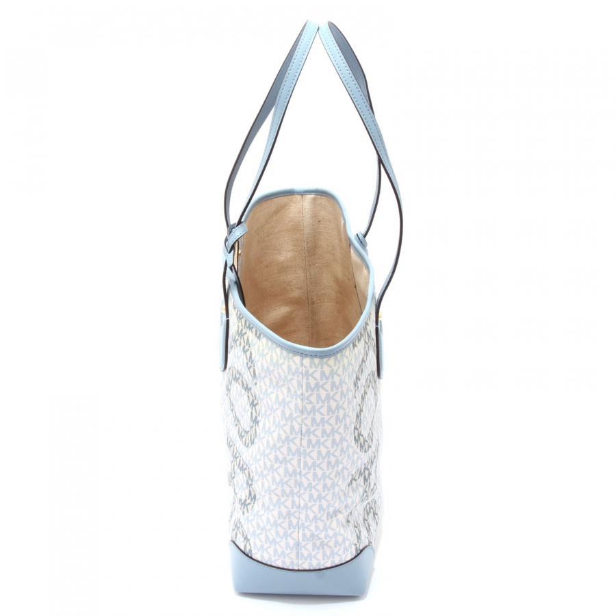 3516AD borsa donna MICHAEL KORS EVA white light blue tote bag women