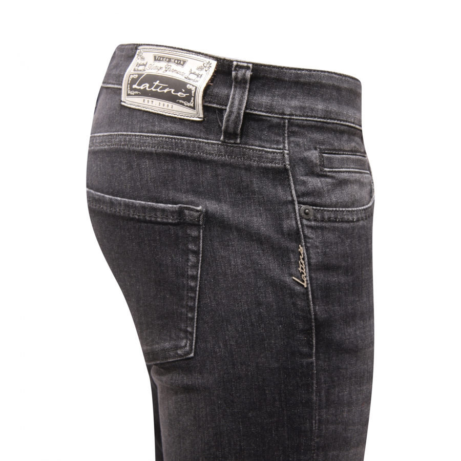 3587AT jeans donna LATINO RACHELE woman denim black