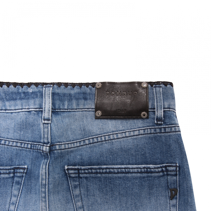 Gonna jeans dondup discount