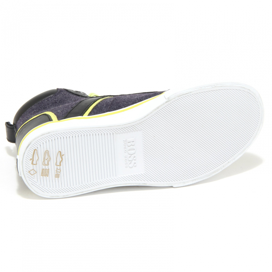 3841N sneaker HUGO BOSS scarpe bimbo shoes kids blu