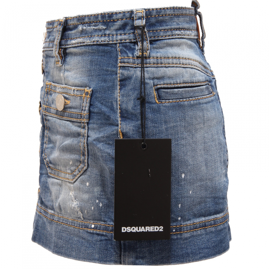 Gonna di jeans dsquared2 hotsell