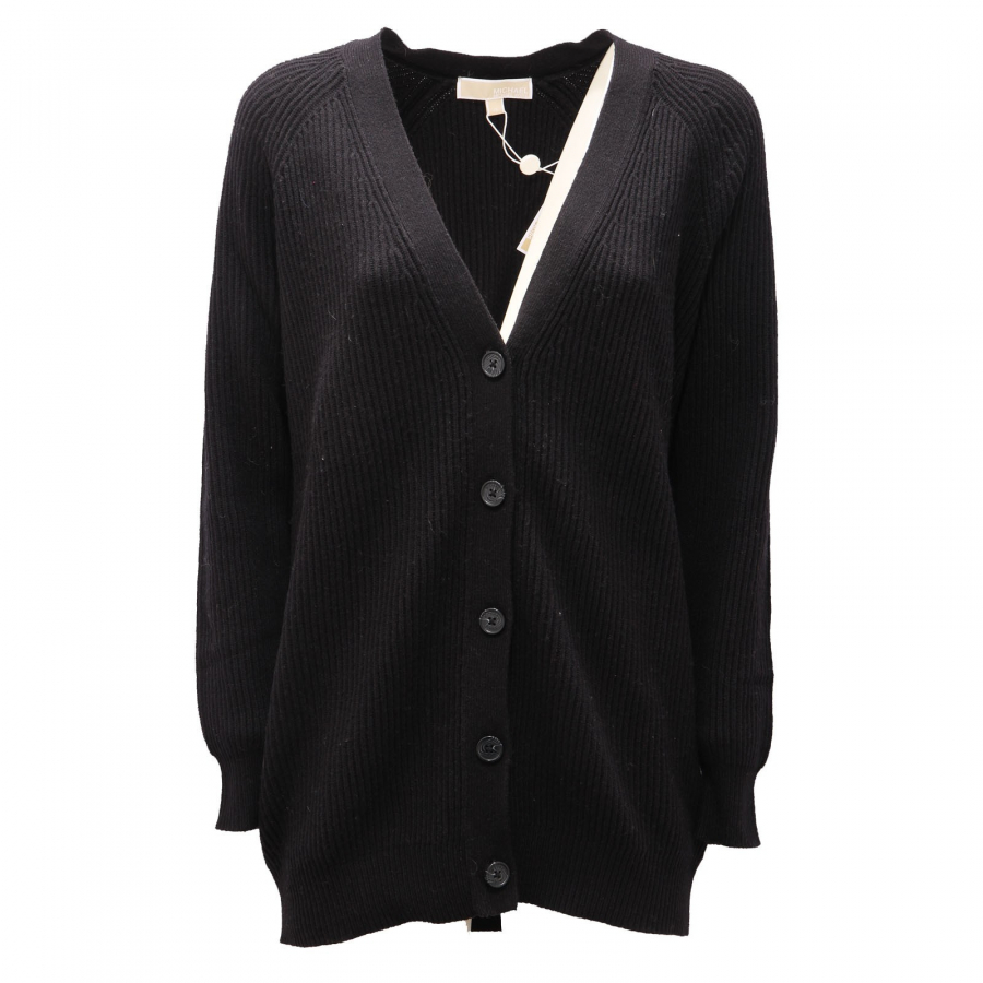 Total 76+ imagen michael kors black cardigan