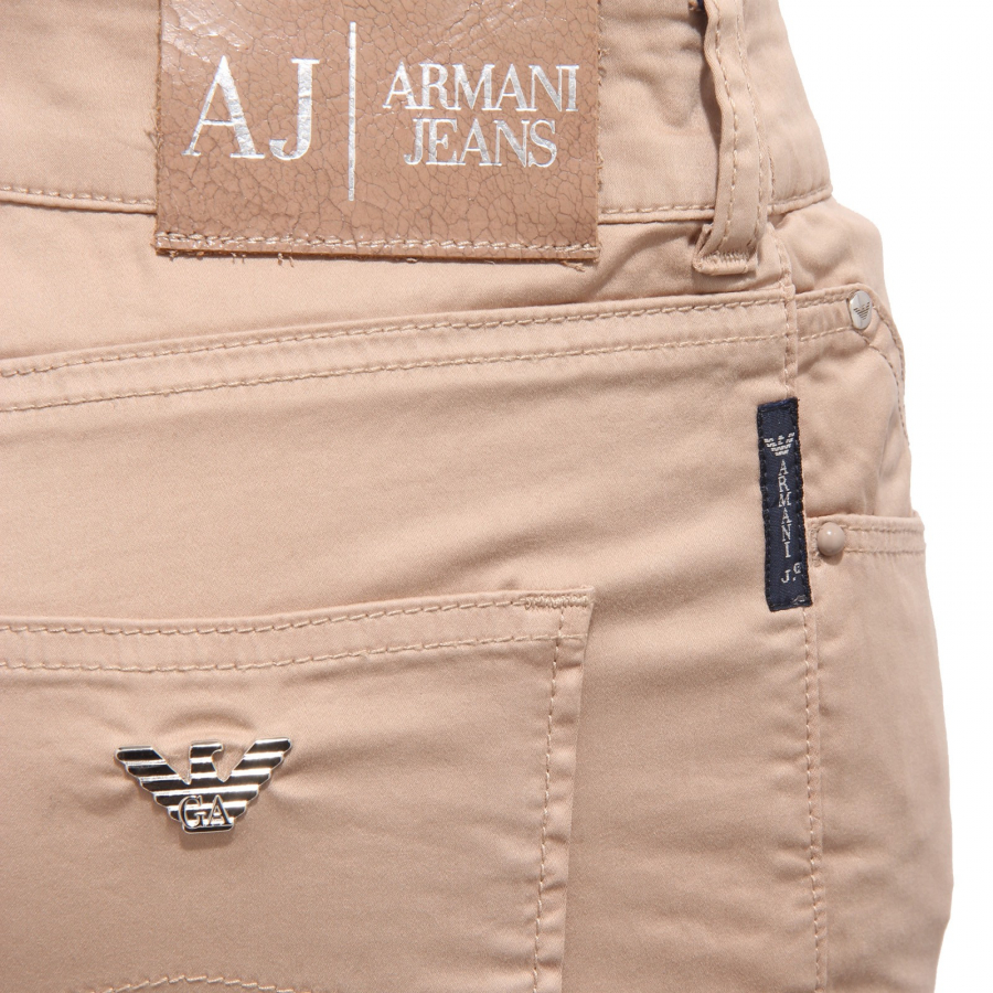 Armani jeans beige hot sale
