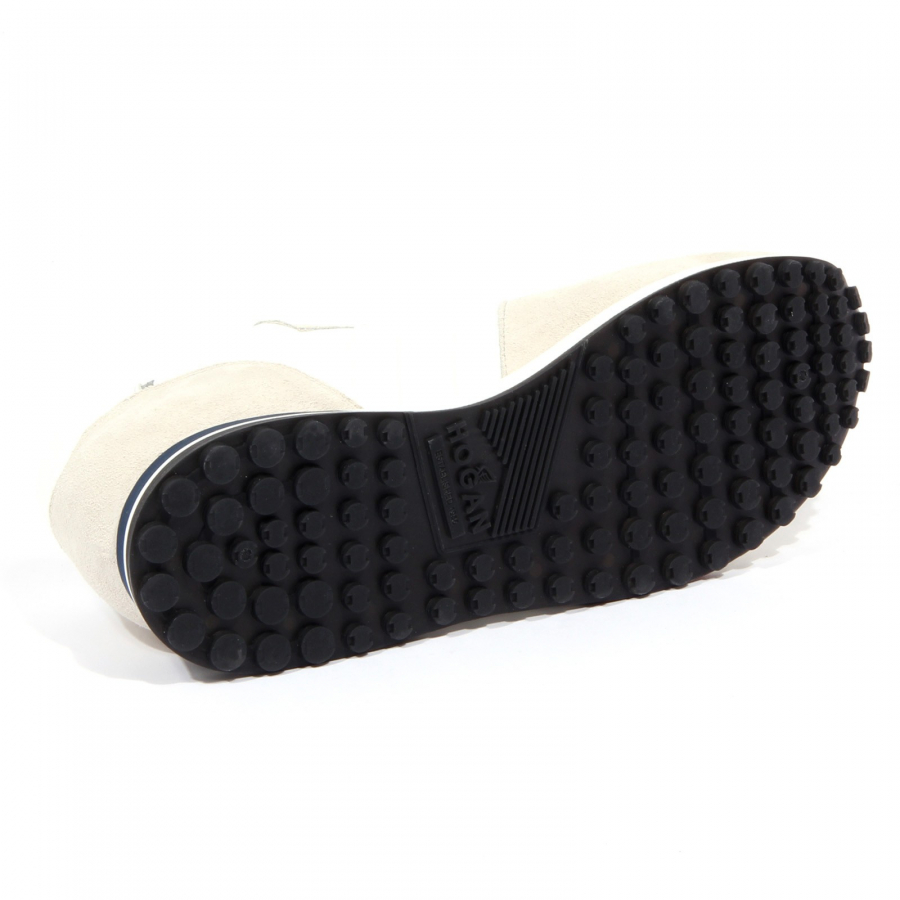 sneaker uomo off white grey HOGAN H383 scarpe H86RUN shoe man