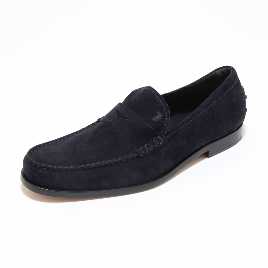 mocassini uomo blu TOD S boston soft scarpe loafers shoes men