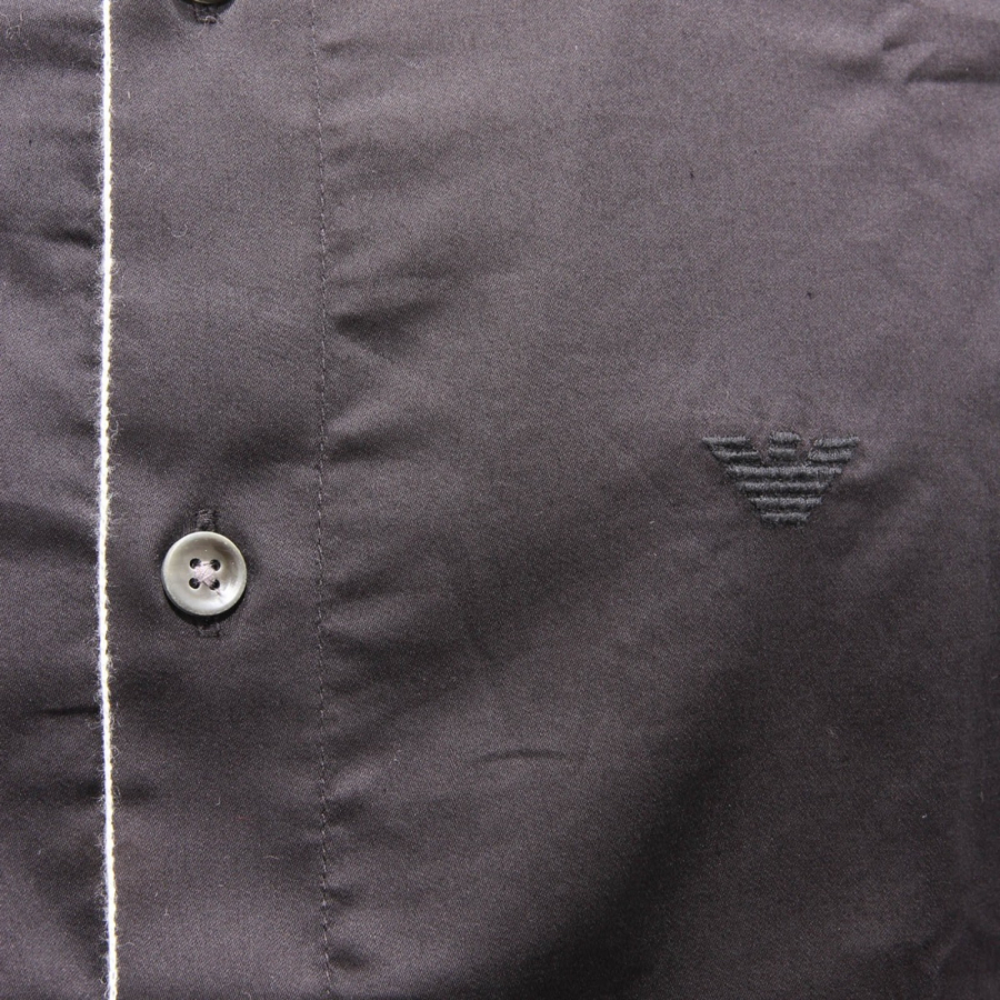 Mens black armani shirt top