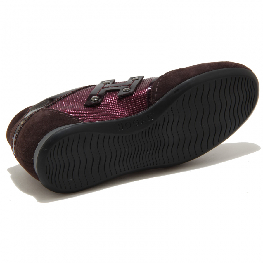 56847 VIOLA sneaker HOGAN OLYMPIA scarpa bimba shoes kids 56847