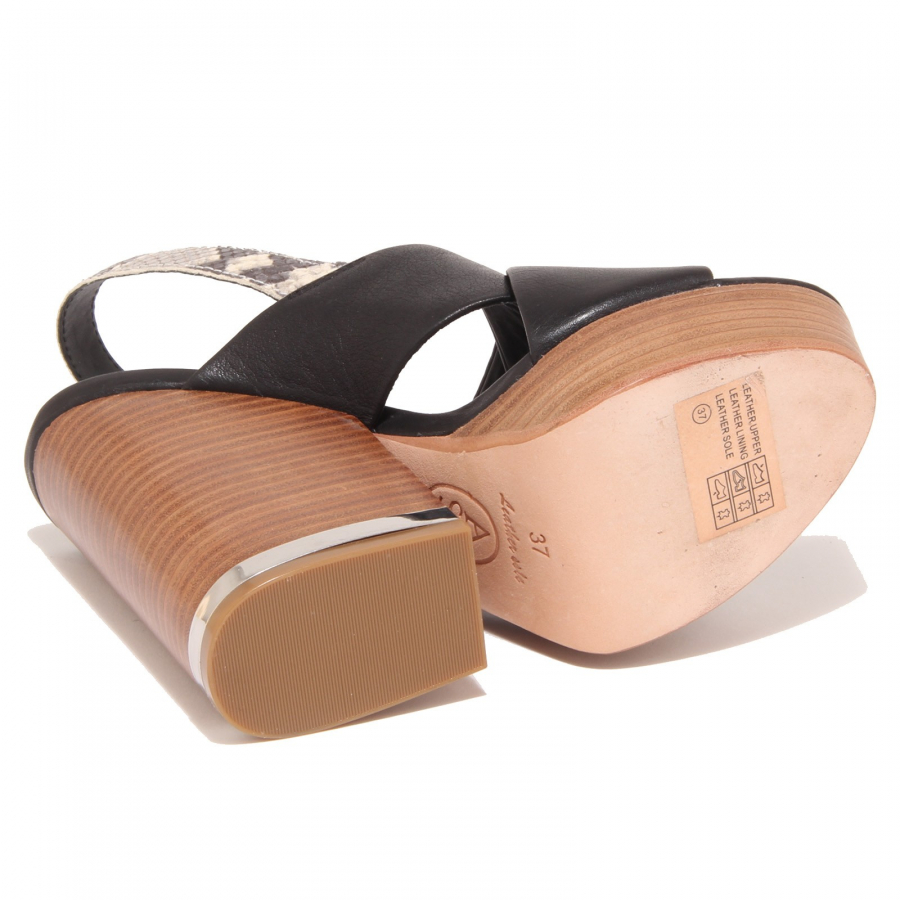 5750O sandali ASH rebecca nero sandalo donna sandal woman