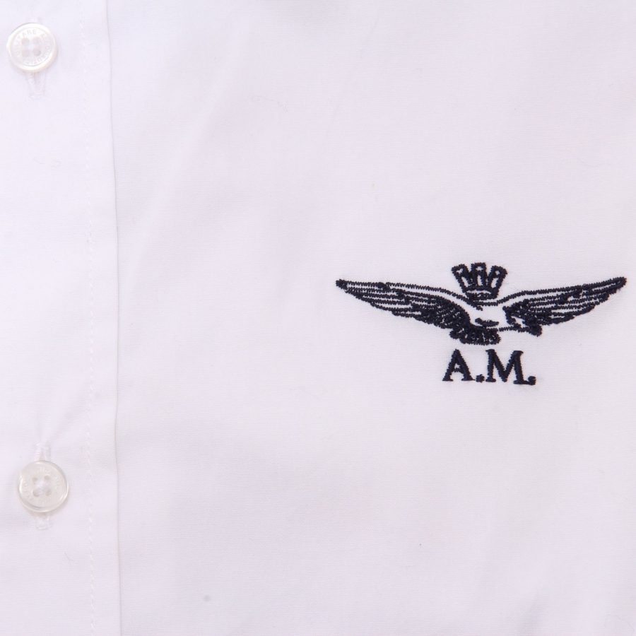 Camicia aeronautica sales militare bianca
