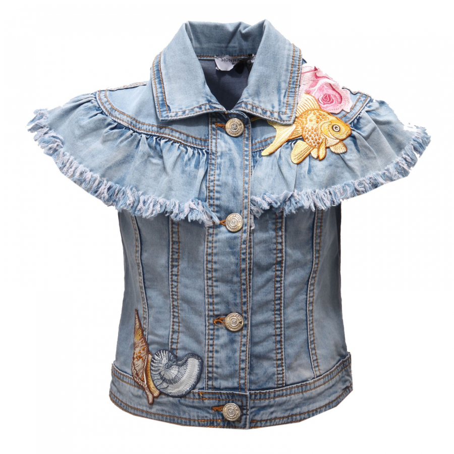Giubbino smanicato bimba on sale