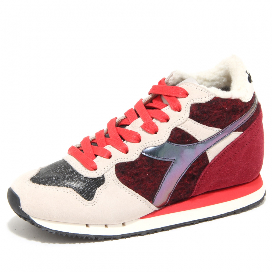 6117N sneaker donna DIADORA HERITAGE INSIDE ECO FUR shoe woman