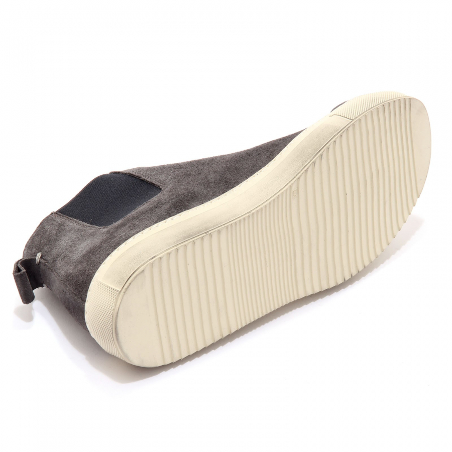 6282AF sneaker uomo SEBOY S grey suede leather vintage effect shoe men