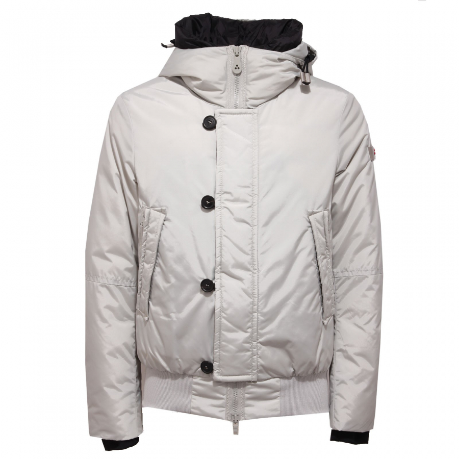 6289AB giubbotto uomo PEUTEREY bomber light grey piumino jacket men