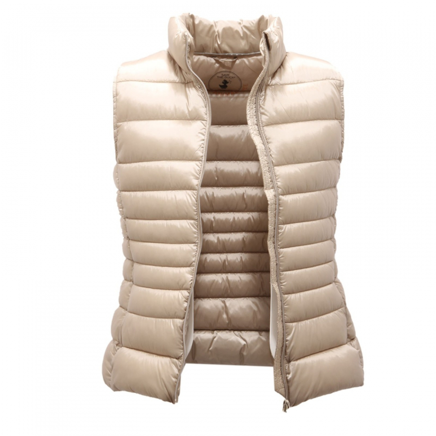 6394al smanicato donna save the duck irisy woman sleeveless jacket