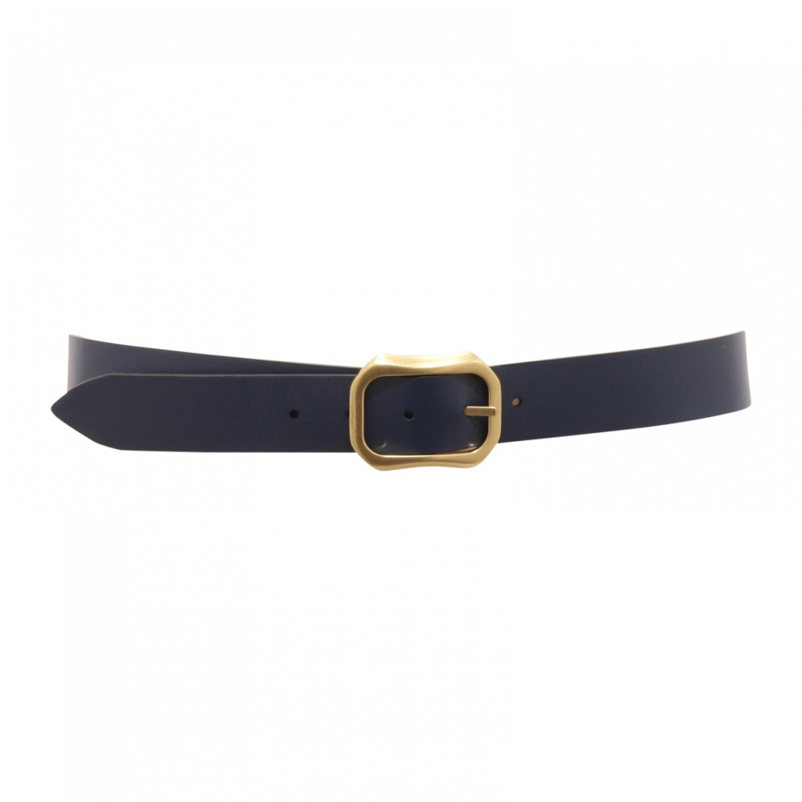 6645AR cintura donna ORCIANI woman reversible leather belt blue black