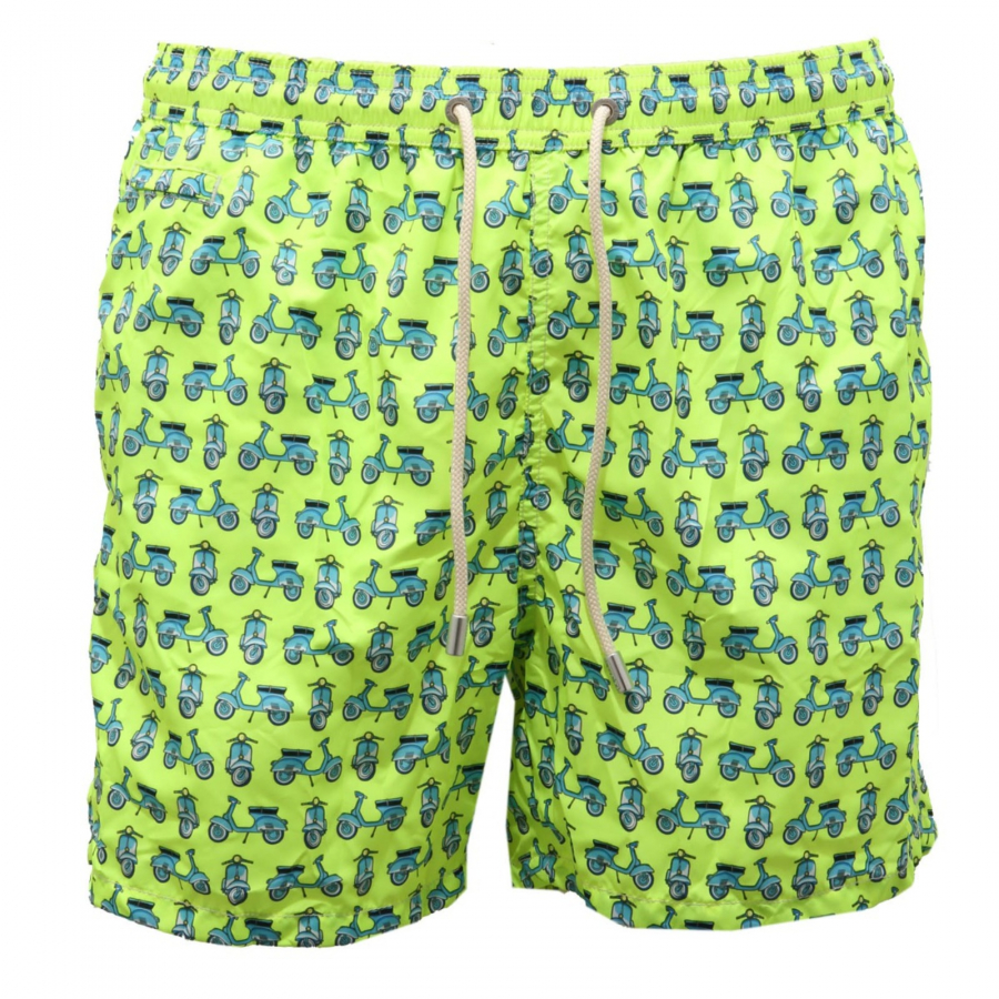 6670AH costume uomo MC2 SAINT BARTH fluo yellow beachwear