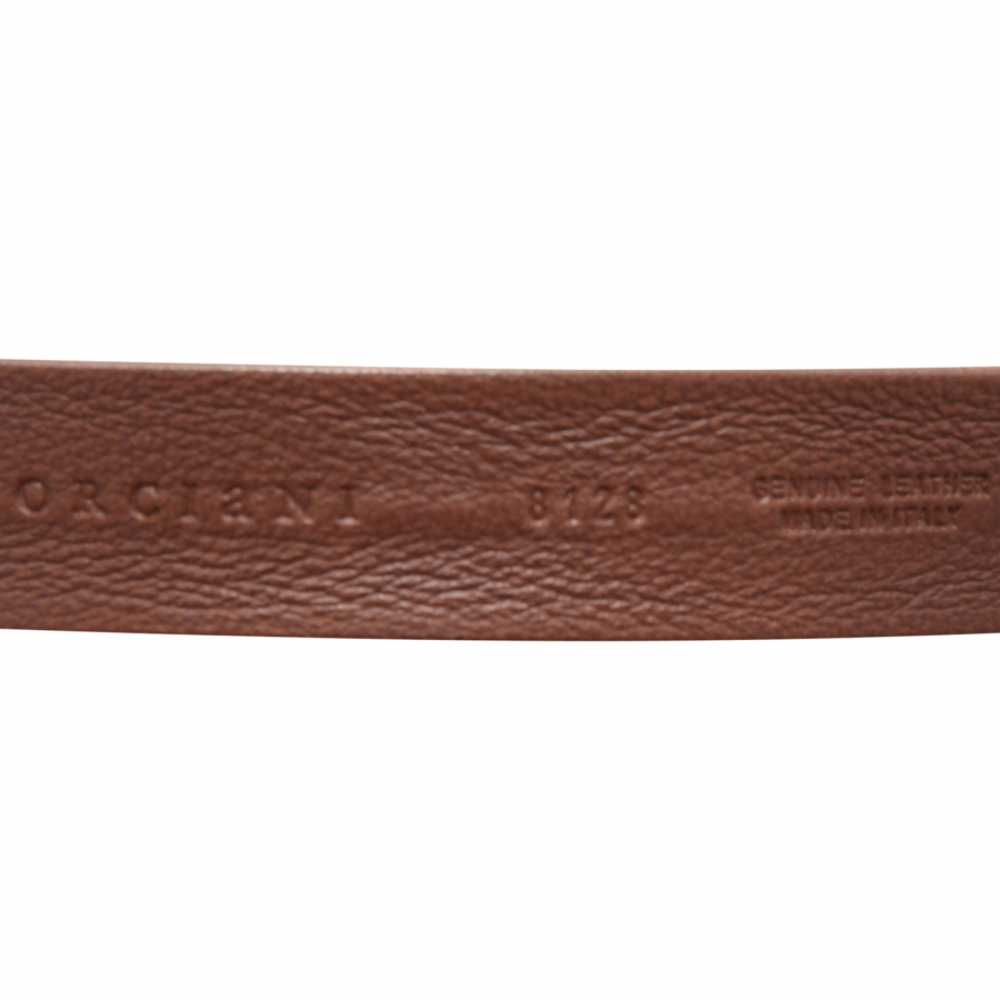 6680AR cintura uomo ORCIANI man suede belt brown