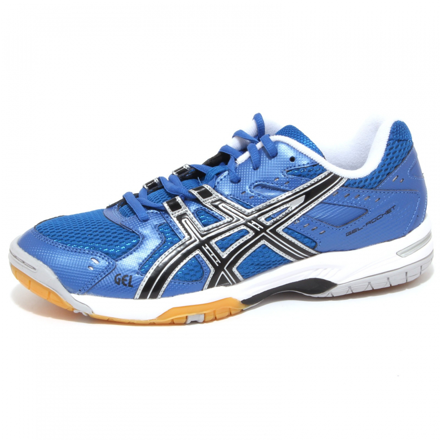 6749P sneaker uomo ASICS GEL-ROCKET 6 blu shoe men