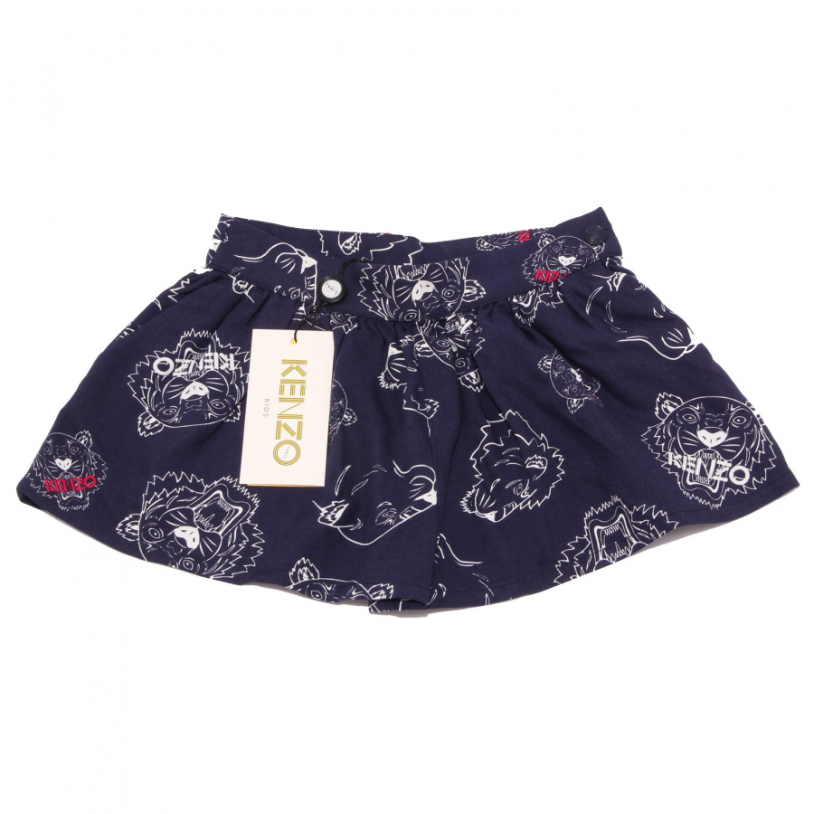 6951K gonna pantalone bimba GIRL KENZO KIDS divided skirt