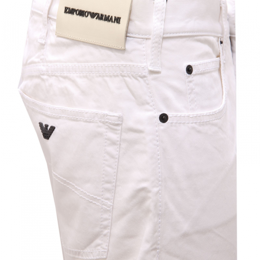 White armani hotsell jeans mens