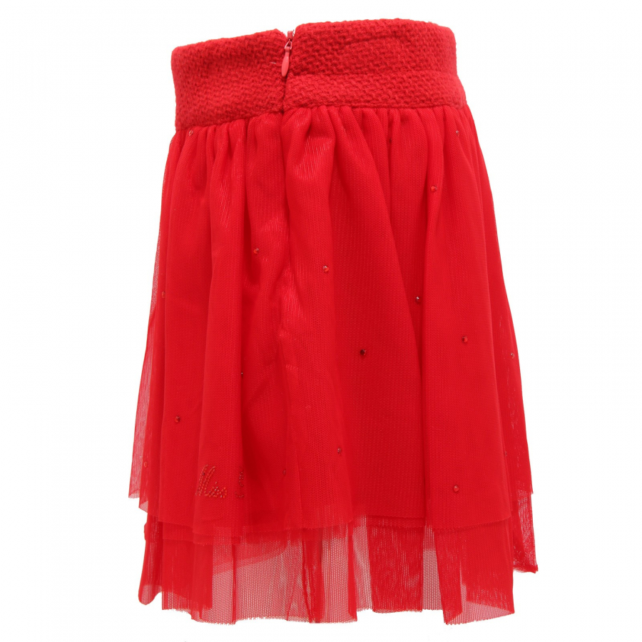 Gonna in tulle rossa new arrivals