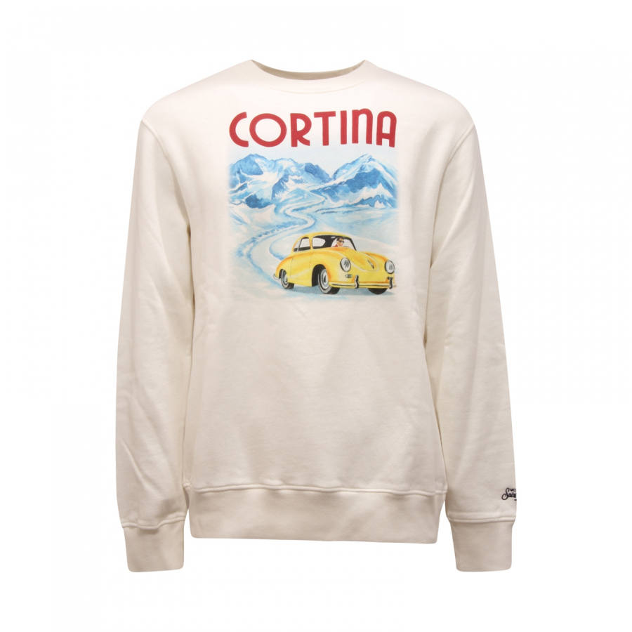 7142AQ felpa uomo MC2 SAINT BARTH MOUNTAIN CAR man sweatshirt
