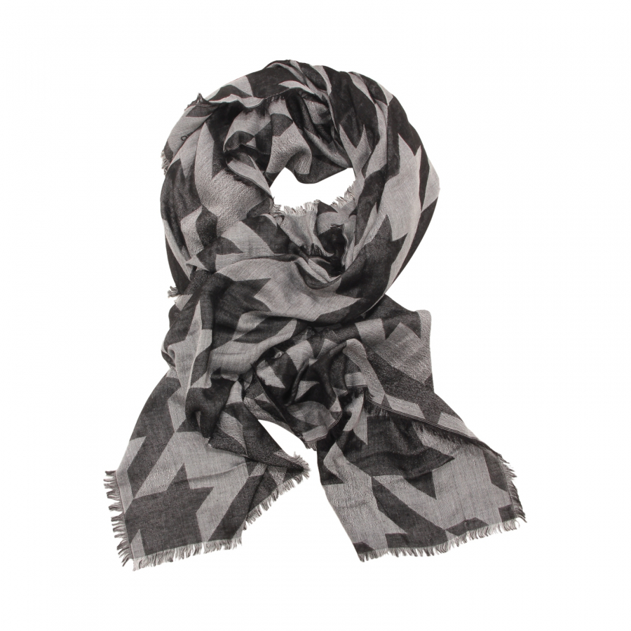 7224AT pashmina uomo HUGO BOSS man pied-de-poule scarf