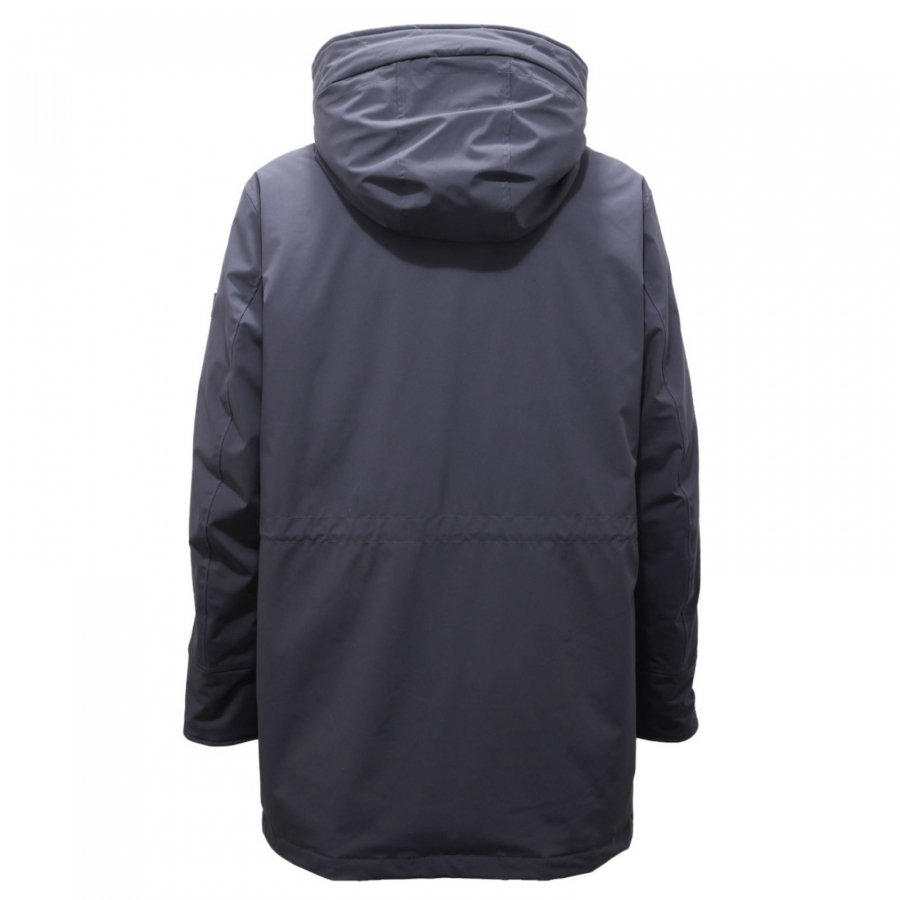 7373AI piumino uomo WOOLRICH man MOUNTAIN PARKA down padded jacket blue