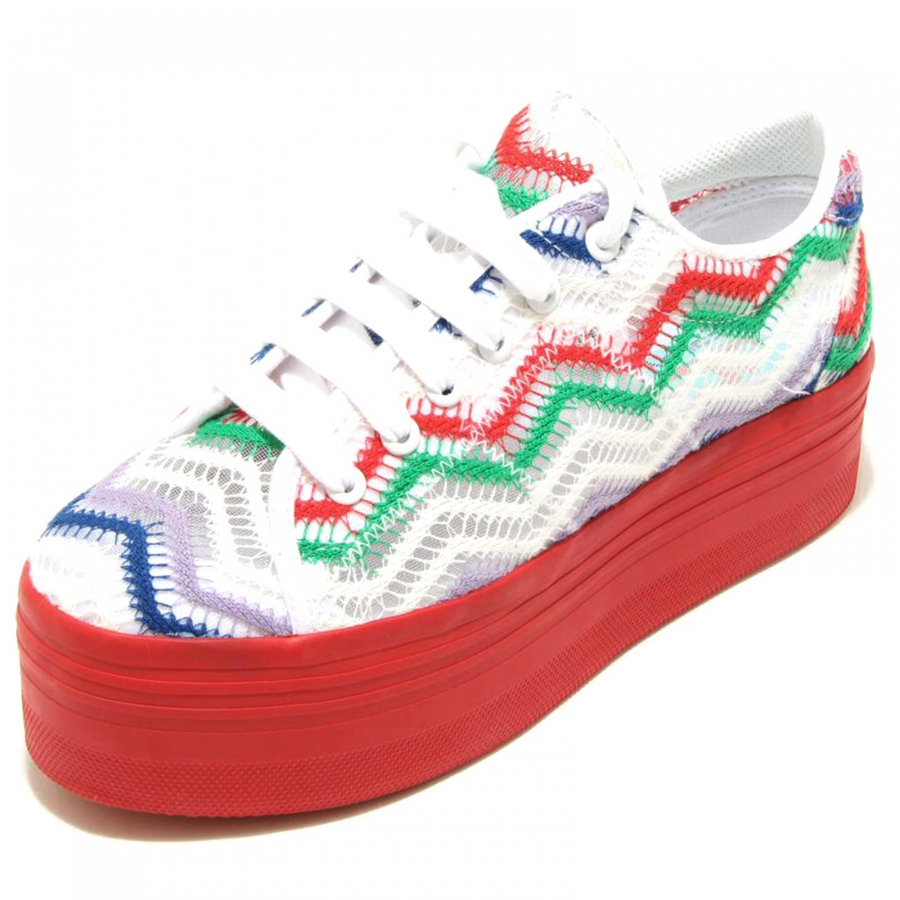 Converse pizzo zeppa on sale