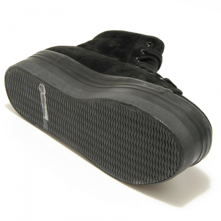 sneaker alta nera zeppa JEFFREY CAMPBELL HOMG ST scarpa donna