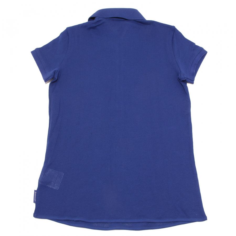 7932O polo donna MONCLER blu manica corta t shirt sleeveless woman