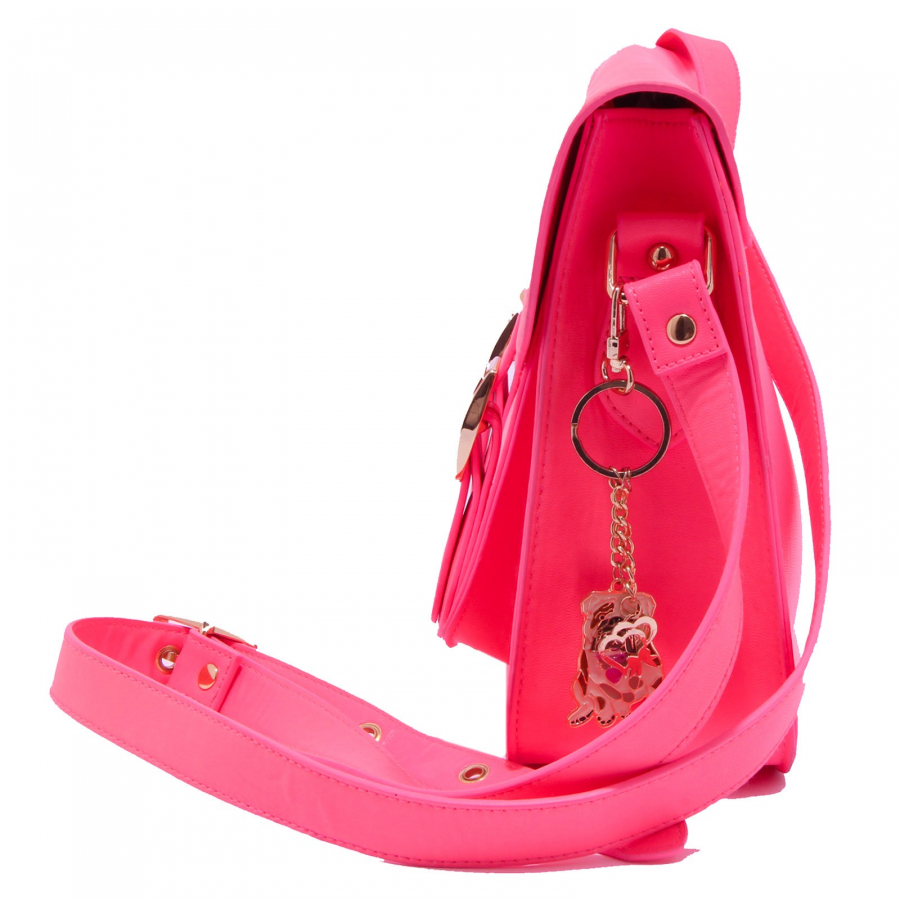 Borsa fucsia clearance fluo