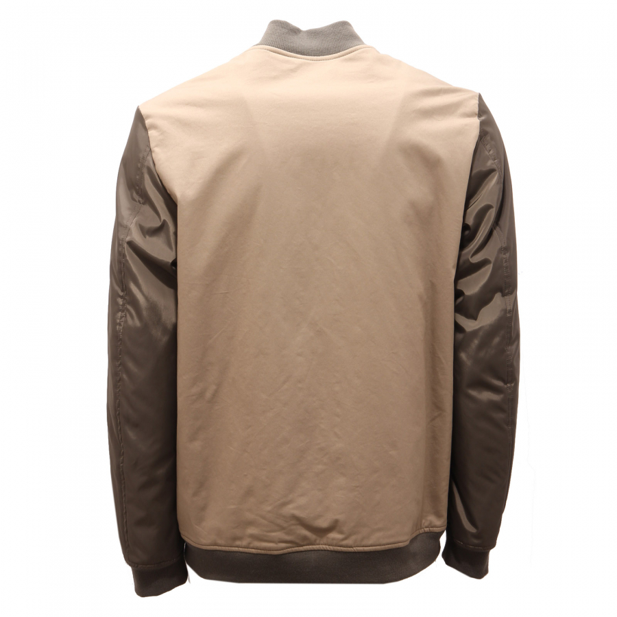 8272AG bomber uomo IMPERIAL green brown light padded jacket men