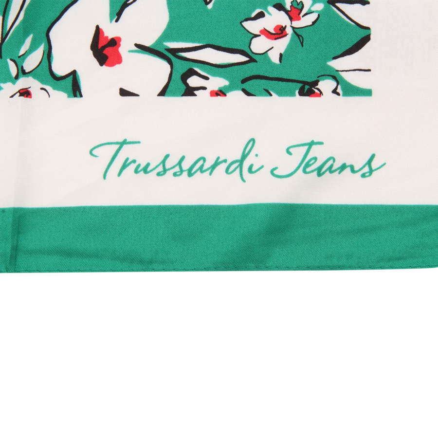8476AQ foulard donna TRUSSARDI JEANS woman scarf