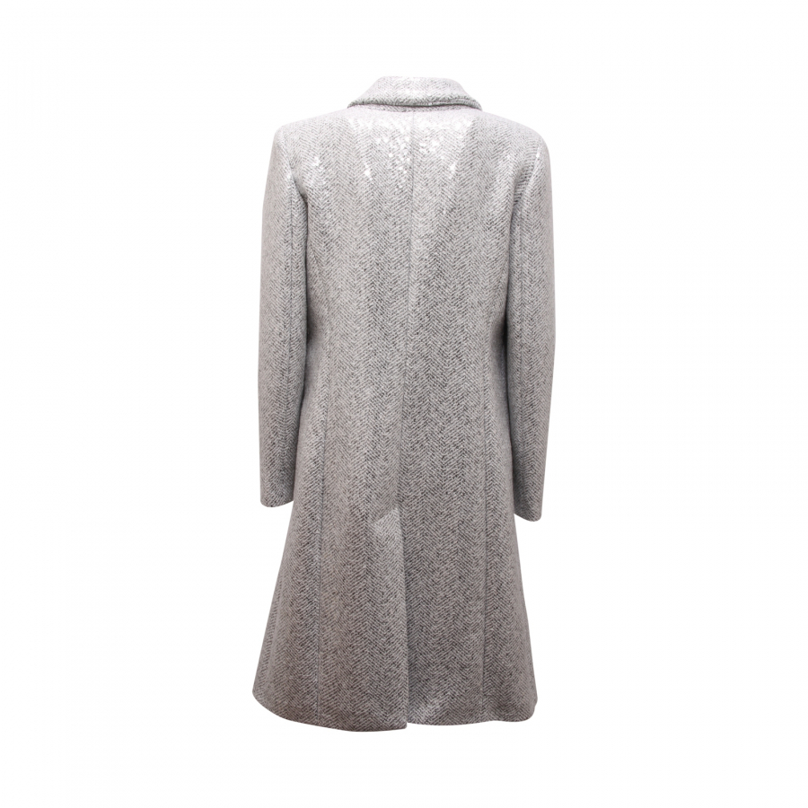 8590AU CAPPOTTO DONNA SANDRO FERRONE WOMAN PAILLETTES COAT